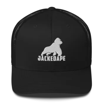 Mesh Trucker Cap Weißes Logo