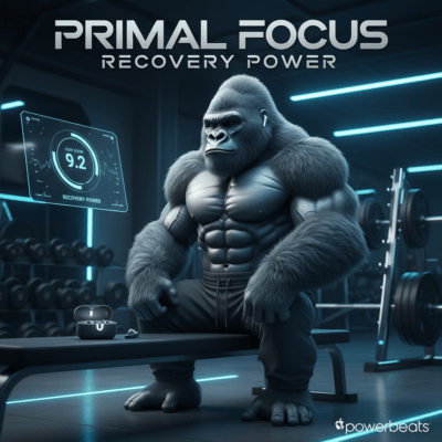 img powerbeats fit sleep focus | JackedApe